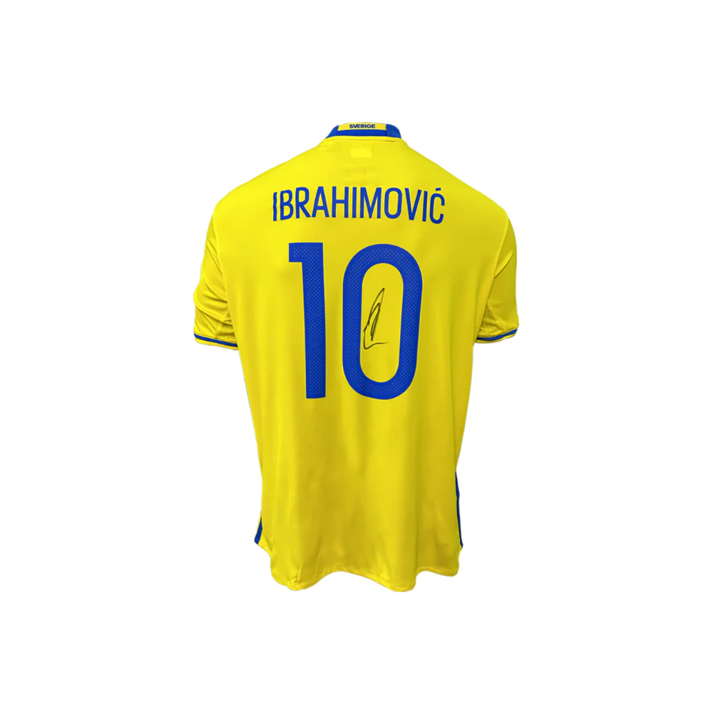 The Collect Room - Zlatan Ibrahimovic Back Signed Sweden - Image 2