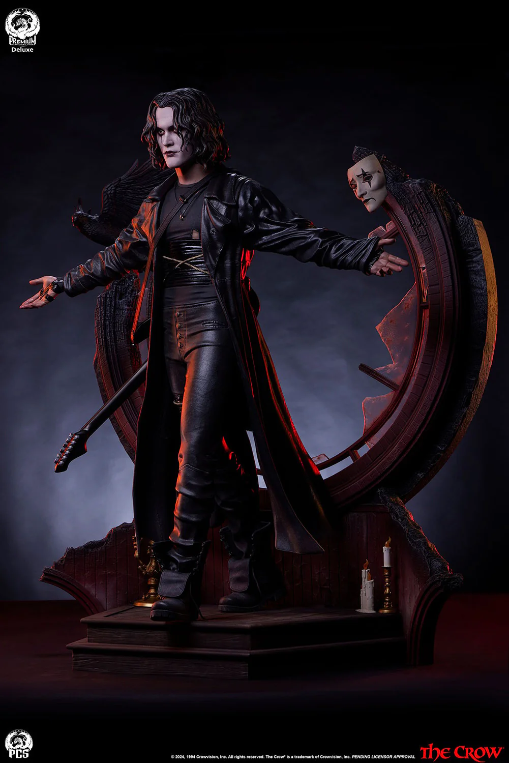 The Crow The Crow 1:3 Statue - Deluxe Edition 1/3 scale By Premium Collectibles Studio - Image 4