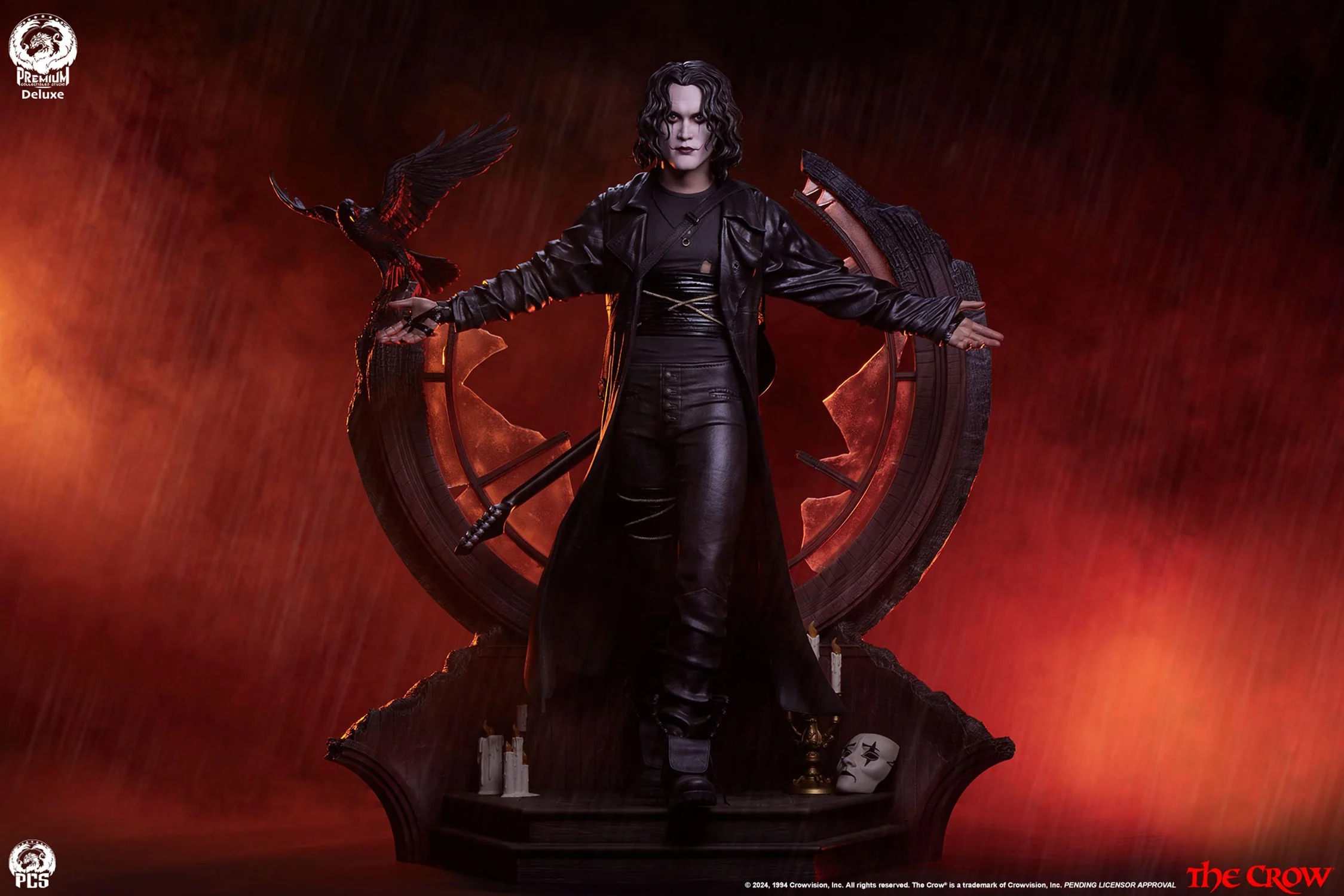 The Crow The Crow 1:3 Statue - Deluxe Edition 1/3 scale By Premium Collectibles Studio - Image 6