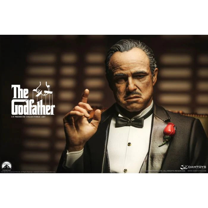 THE GODFATHER VITO ANDOLINI CORLEONE 1/3 SCALE STATUE BY DAMTOYS - Image 3