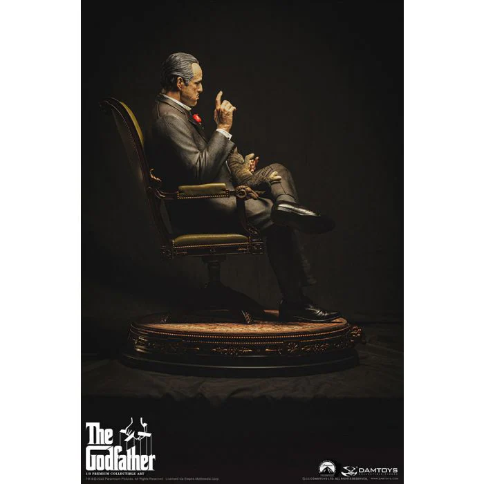 THE GODFATHER VITO ANDOLINI CORLEONE 1/3 SCALE STATUE BY DAMTOYS - Image 6