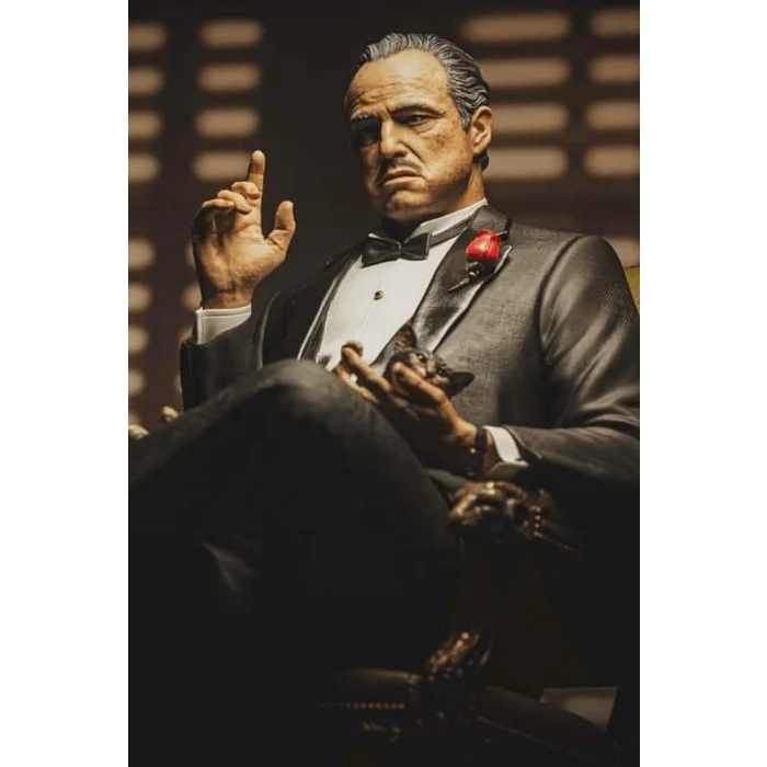 THE GODFATHER VITO ANDOLINI CORLEONE 1/3 SCALE STATUE BY DAMTOYS - Image 8