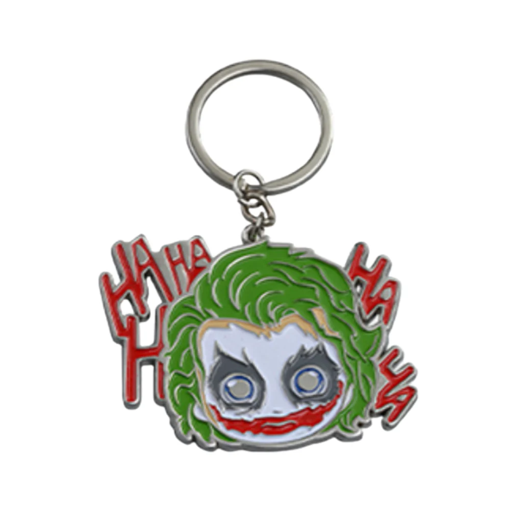 Joker The Dark Knight Cosbaby Metal Keychain by Hot Toys