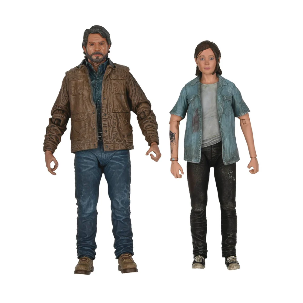 The Last of Us Ultimate Joel & Ellie 7" 2 Pack Action Figure by Neca