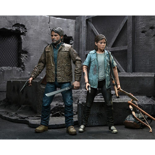 The Last of Us Ultimate Joel & Ellie 7" 2 Pack Action Figure by Neca - Image 4