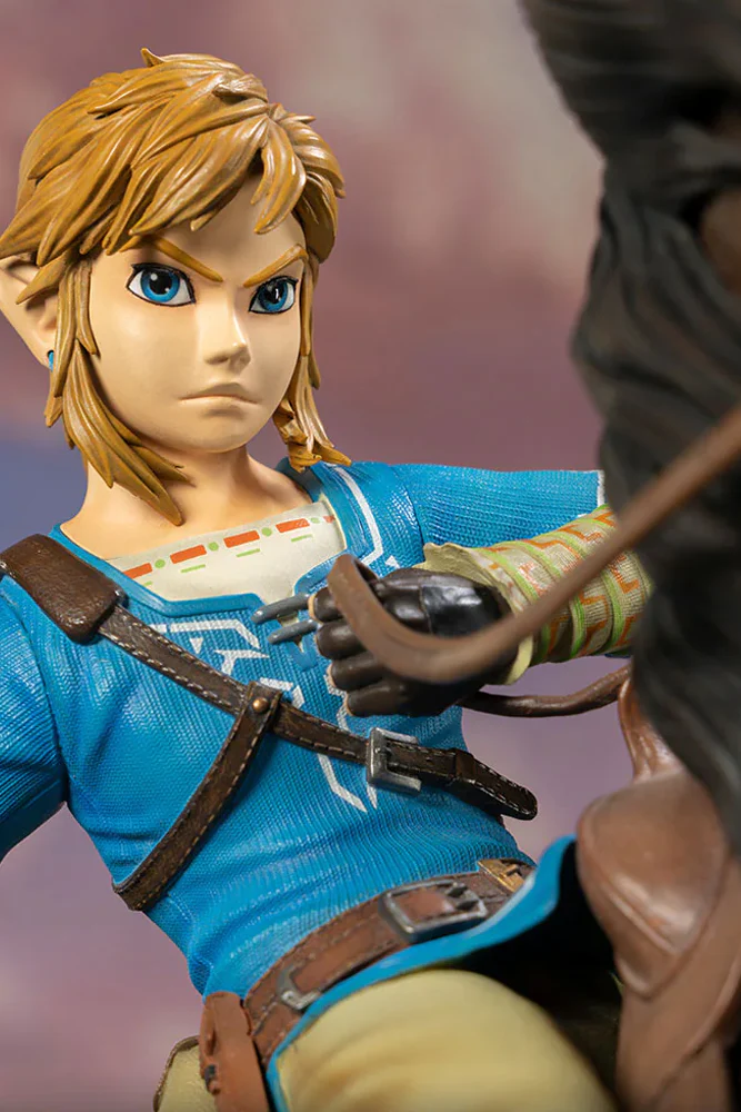 THE LEGEND OF ZELDA: BREATH OF THE WILD - LINK ON HORSEBACK (STANDARD) STATUE BY FIRST 4 FIGURES - Image 2