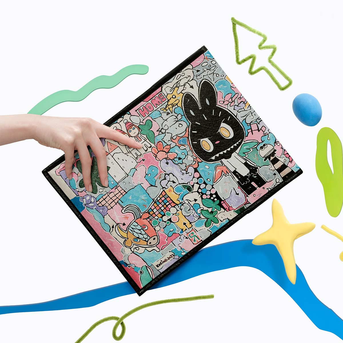The Monsters 10Th Anniversary Series Laptop Bag Blind Box By Pop Mart - Image 2