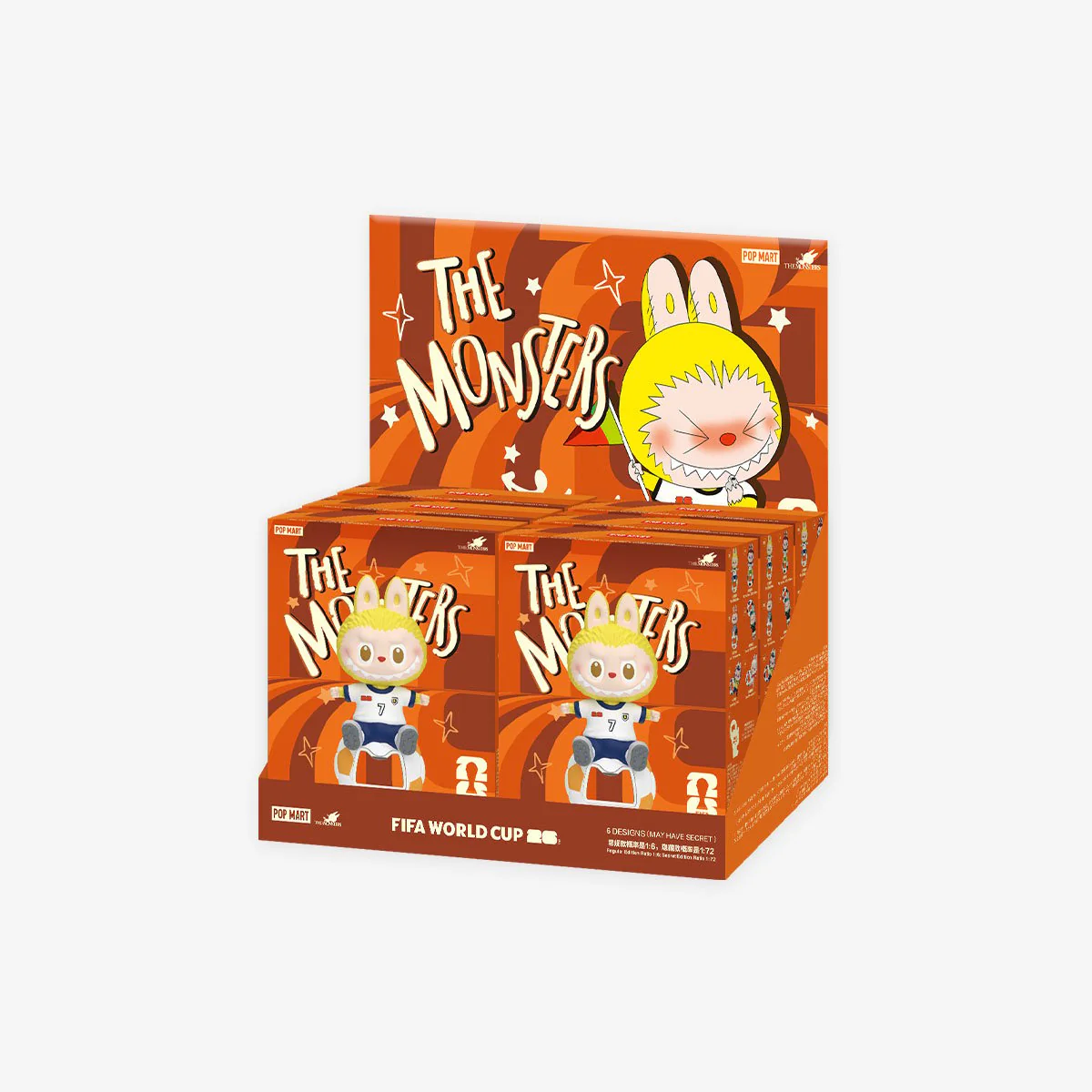 THE MONSTERS × FIFA SERIES Bottle Opener Fridge Magnet Blind Box | Case: 6 By Pop Mart - Image 7