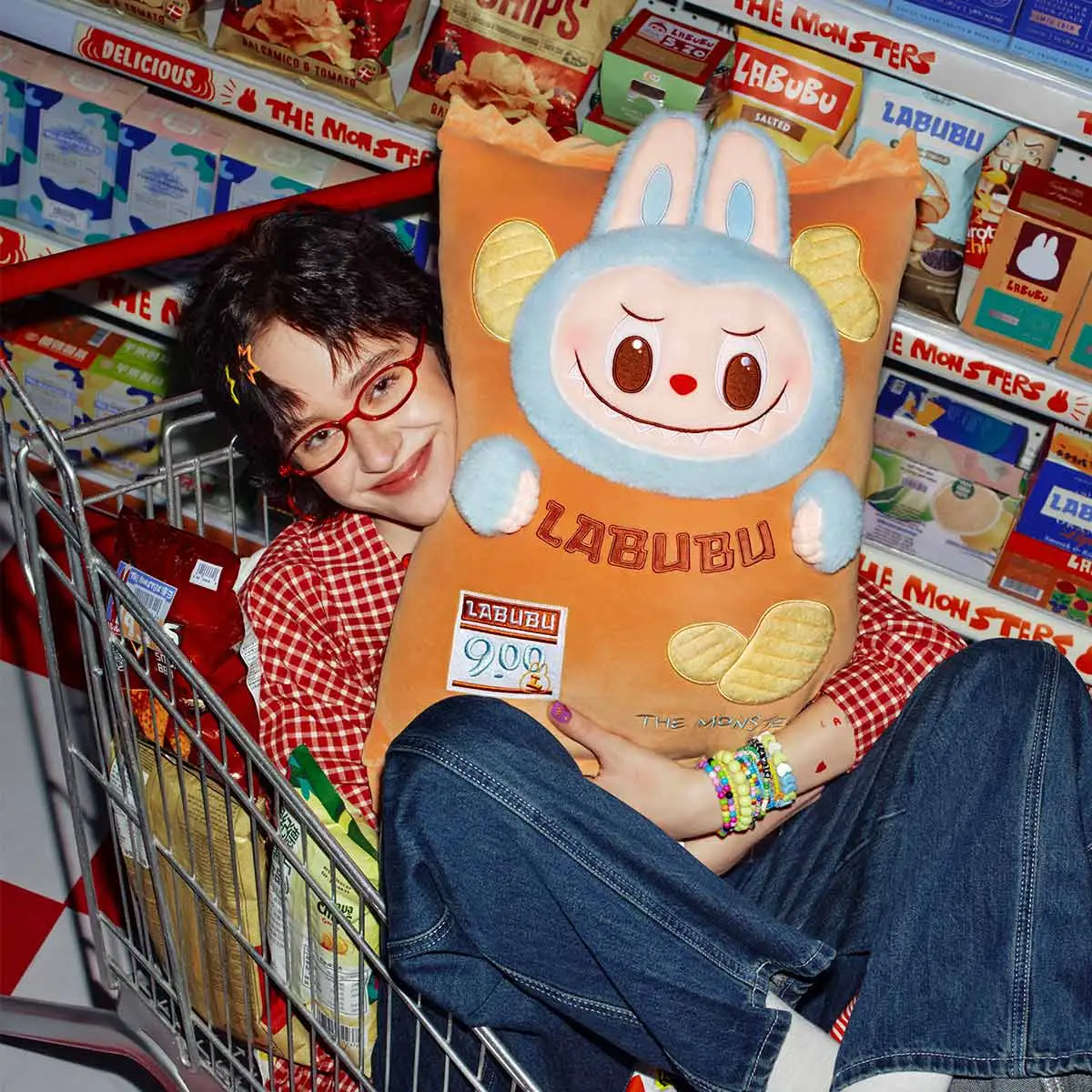 The Monsters - Wacky Mart Series-Pillow (Chips) - Image 2