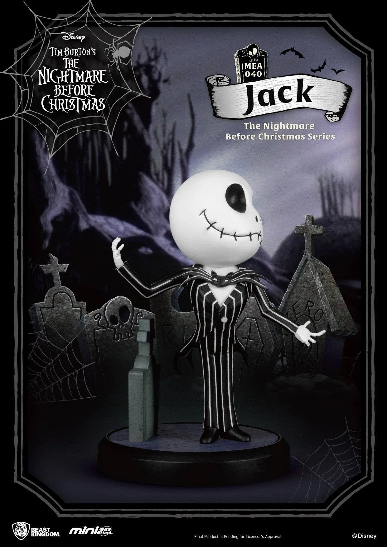 The Nightmare Before Christmas Series Jack Master Craft Figure by Beast Kingdom - Image 2