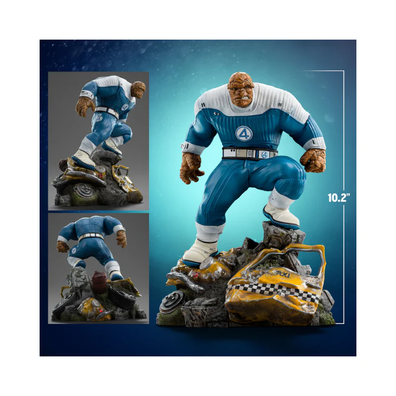 The Fantastic Four: First Steps The Thing 1/10 Art Scale Statue By Iron Studios - Image 3