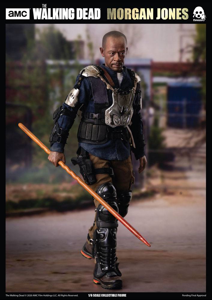 The Walking Dead Morgan Jones 1/6 Action Figure by Threezero - Image 2