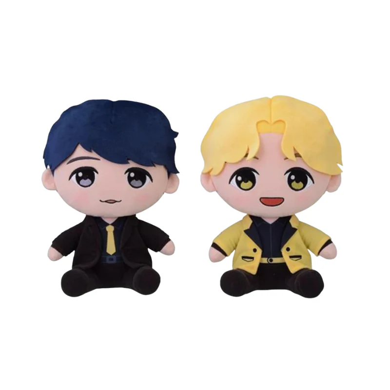 TinyTAN SP Sit-Down Plush ~New Style Guide~ "SUGA & j-hope" (1 RANDOM)