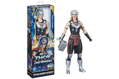 Marvel Thor Love and Thunder Titan Hero Series Action Figure - Mighty Thor by Hasbro - Image 2