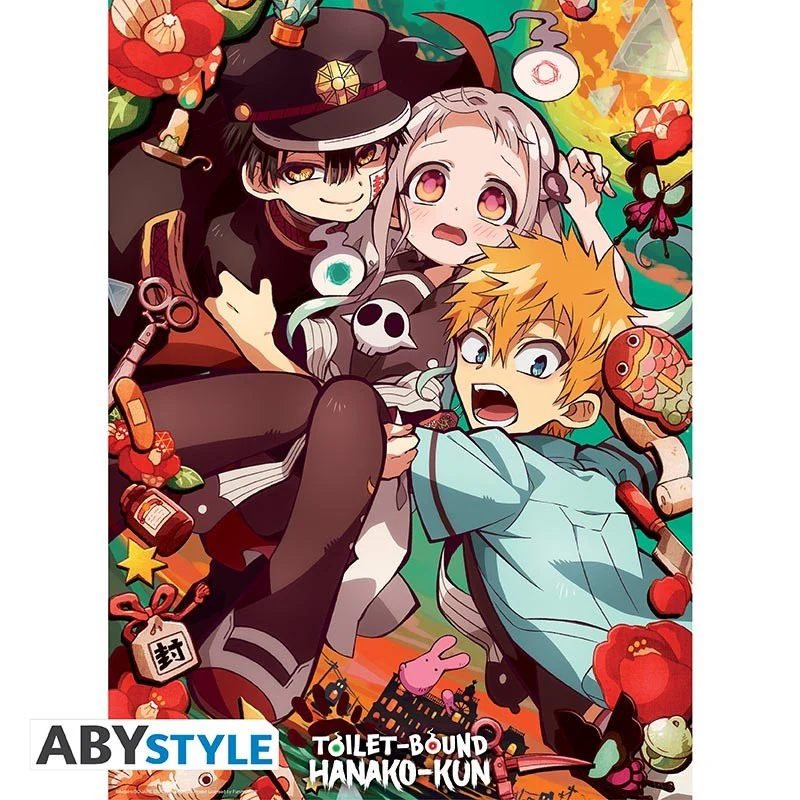 TOILET BOUND HANAKO-KUN - Poster "Kamome Academy" (52x38) By ABYstyle