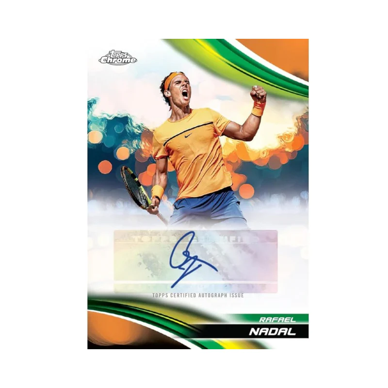 TOPPS Chrome Tennis 2025 Hobby Box (1 Single Pack) - Image 2