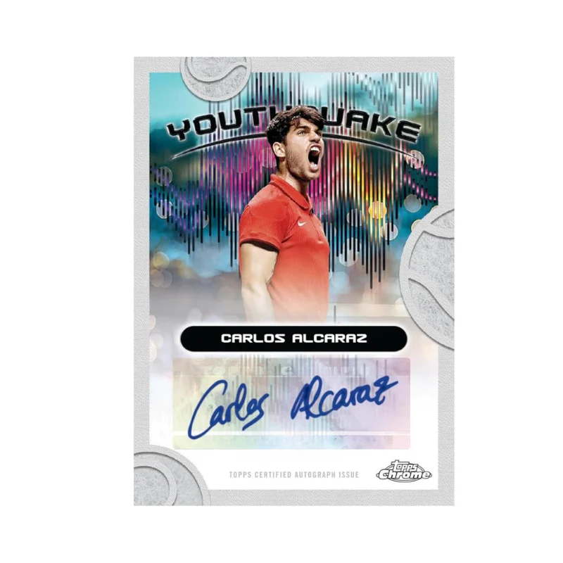 TOPPS Chrome Tennis 2025 Hobby Box (1 Single Pack) - Image 6