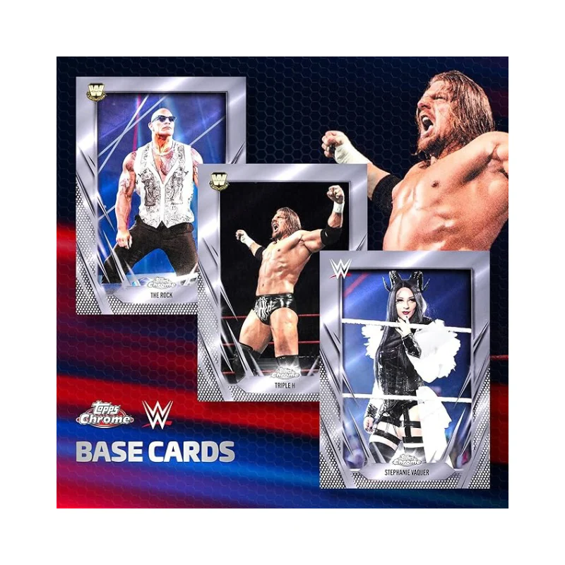 Topps Chrome WWE Mega Box 2026 (1 Single Pack) - Image 4