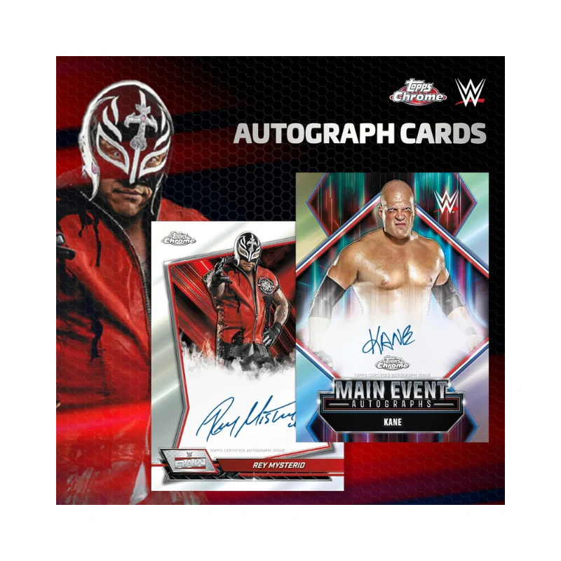 Topps Chrome WWE Mega Box 2026 (1 Single Pack) - Image 8