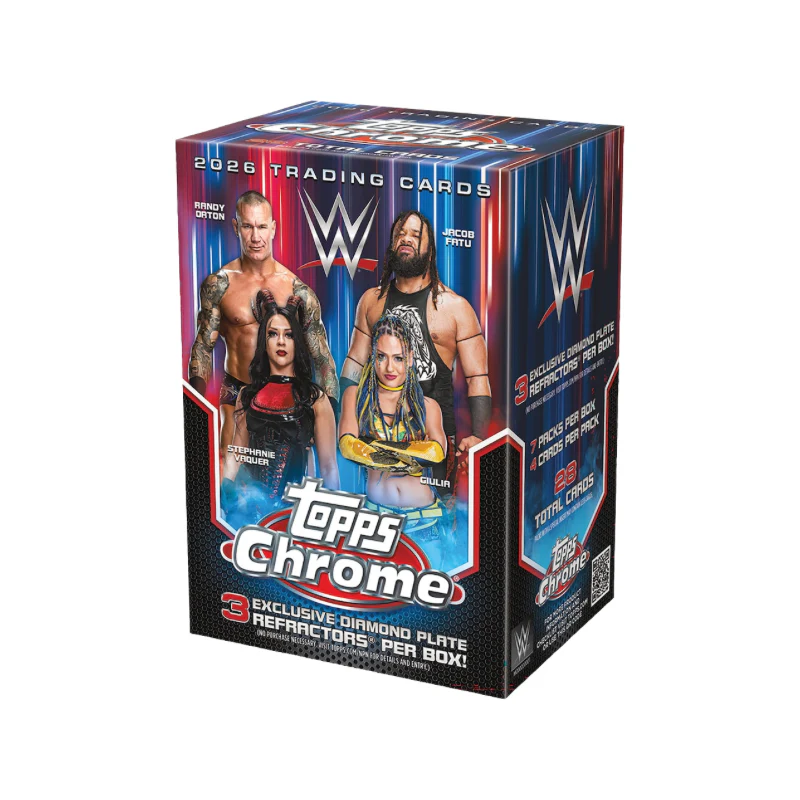 Topps Chrome WWE Value Box 2026 (1 Single Pack) - Image 2
