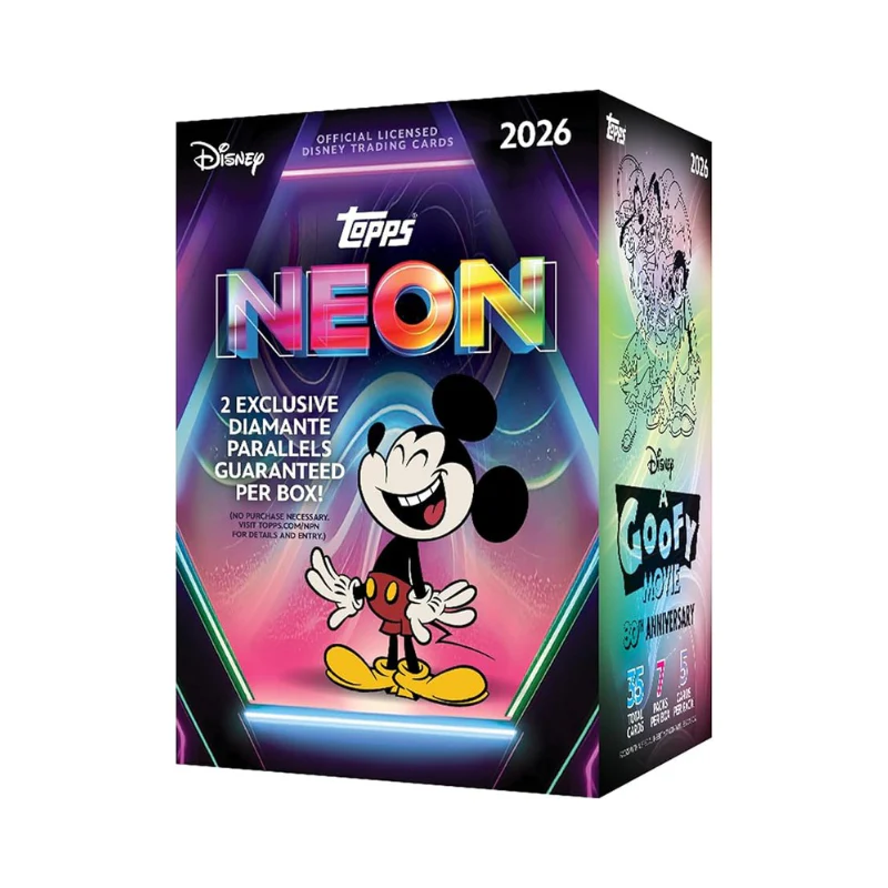 Topps Disney Neon Value 2026 (1 Sealed Box) - Image 2