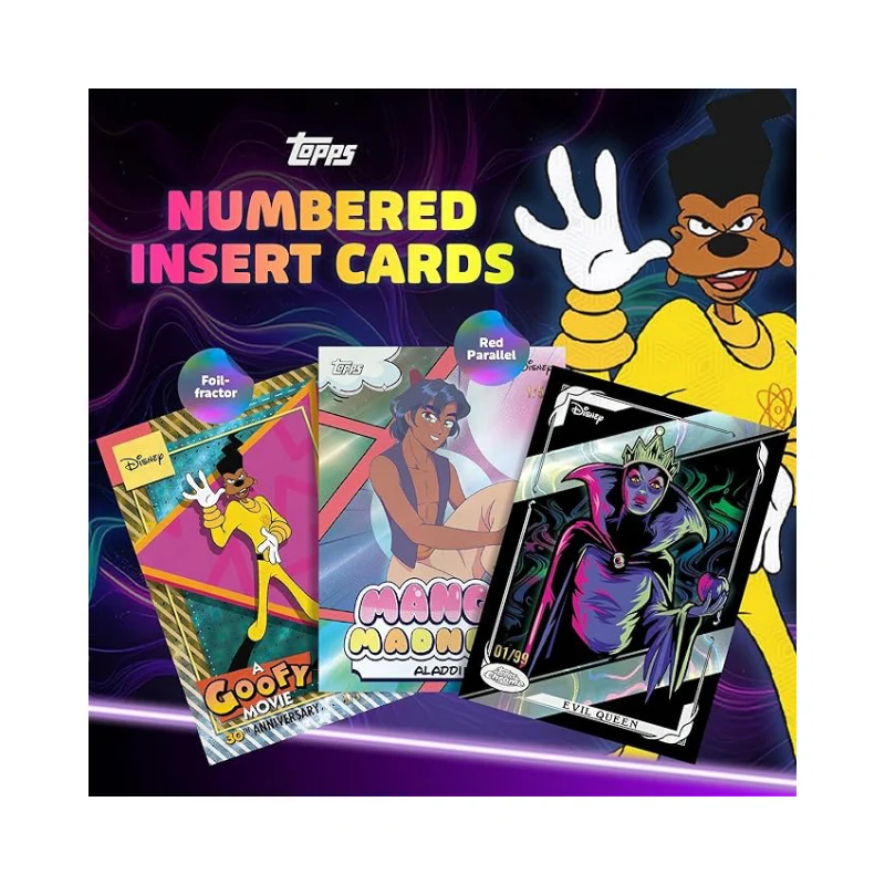 Topps Disney Neon Value 2026 (1 Sealed Box) - Image 7