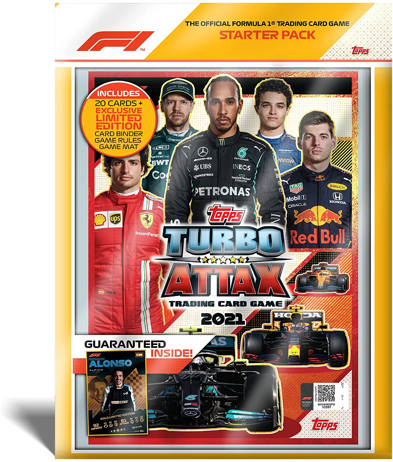 Topps Turbo Attax F1 2021 Trading Cards