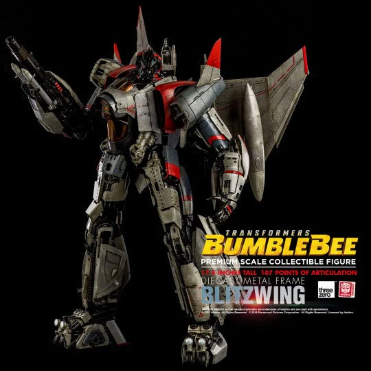 Transformers Collectors Bumblebee 17 Inch Action Figure Premium Scale Blitzwing by Threezero - Image 3