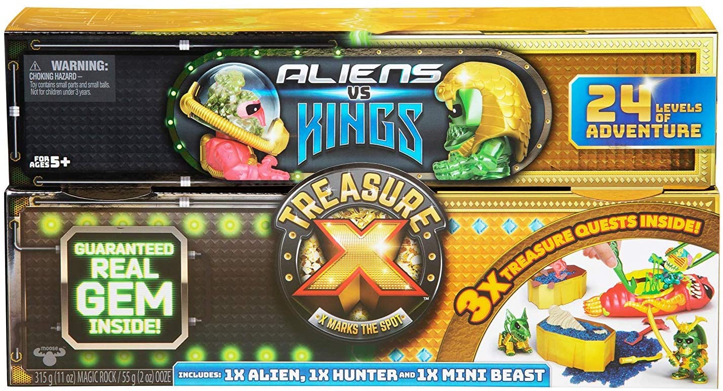TREASURE X KINGS GOLD S3 3PK Chest, Multi-Colour, 41516, 1
