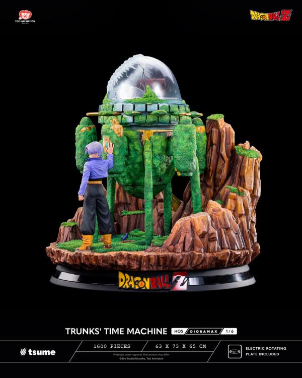 Dragon Ball Z Trunks Time Machine 1/6 Scale HQS Dioramax Statue by Tsume Art - Image 3
