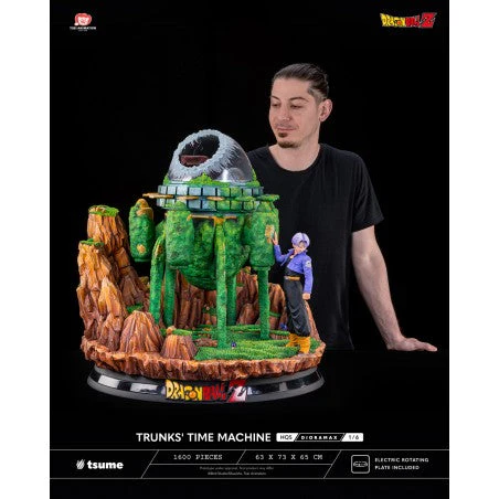 Dragon Ball Z Trunks Time Machine 1/6 Scale HQS Dioramax Statue by Tsume Art - Image 4