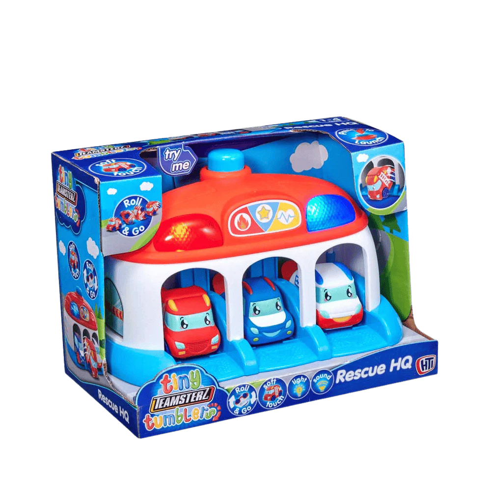 Tiny Teamsterz Tumblers LAUNCH GARAGE By Teamsterz