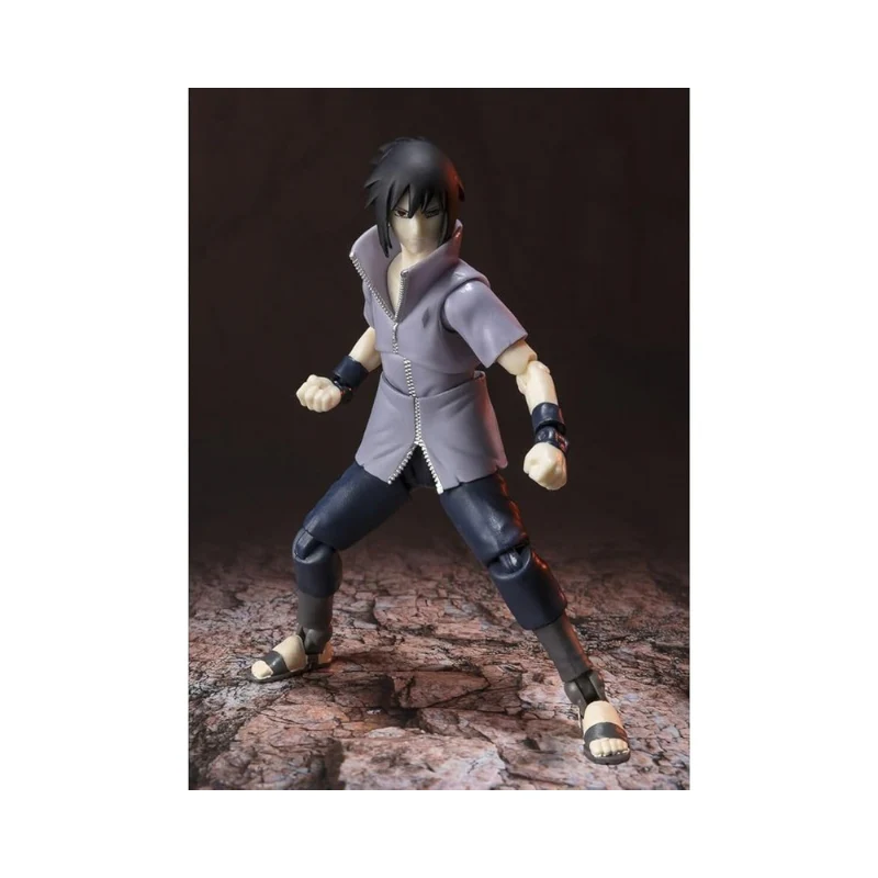Ultimate Legend Naruto Wave 3 Sasuke Uchiha - The Final Batt Chibi Master Articulated Figures By Bandai Namco - Image 6