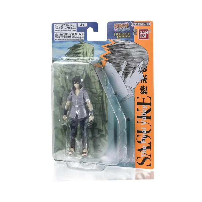 Ultimate Legend Naruto Wave 3 Sasuke Uchiha - The Final Batt Chibi Master Articulated Figures By Bandai Namco - Image 7