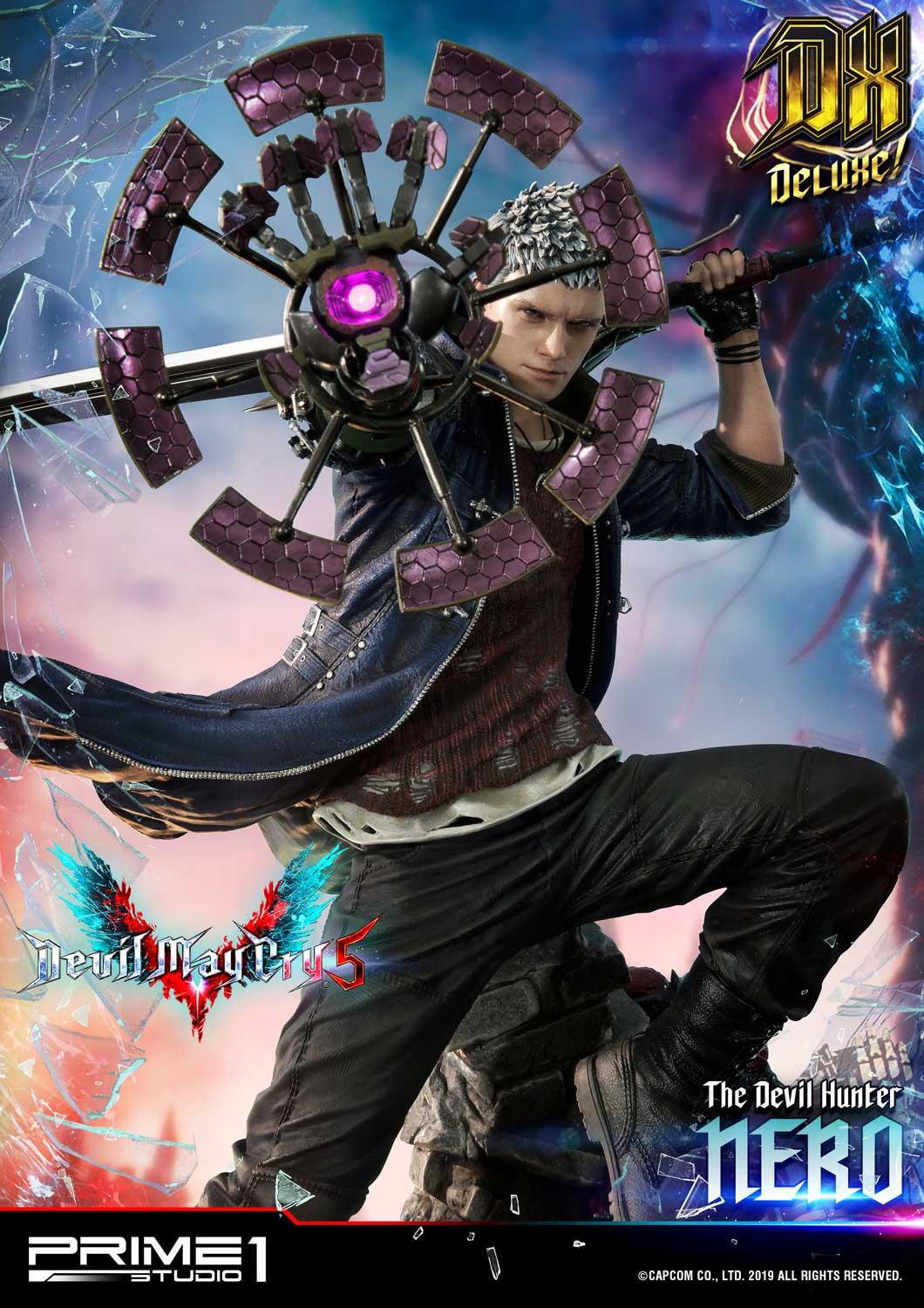 Ultimate Premium Masterline Devil May Cry 5 Nero Deluxe Version 1/4 scale By Prime 1 Statue - Image 4