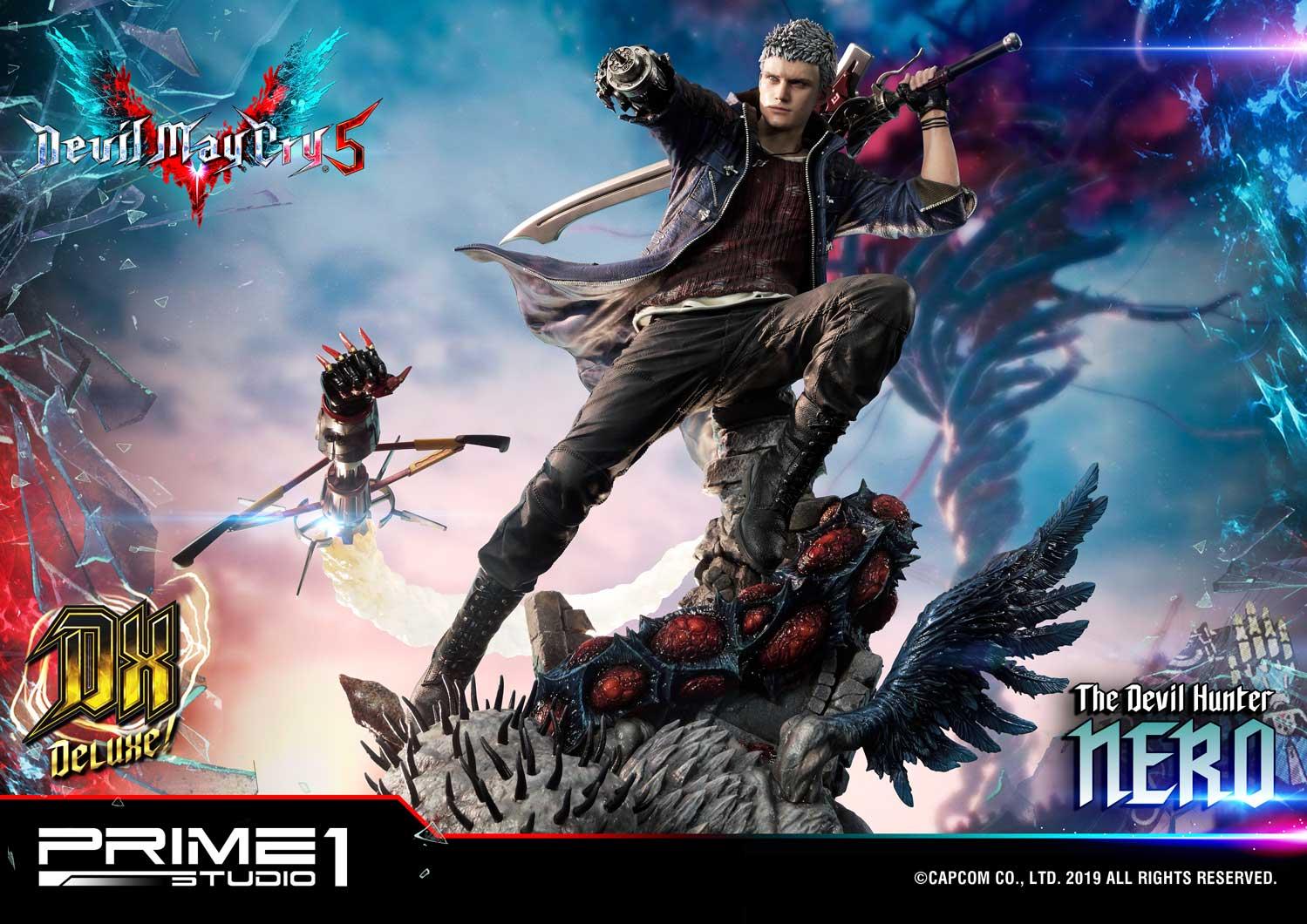 Ultimate Premium Masterline Devil May Cry 5 Nero Deluxe Version 1/4 scale By Prime 1 Statue - Image 6