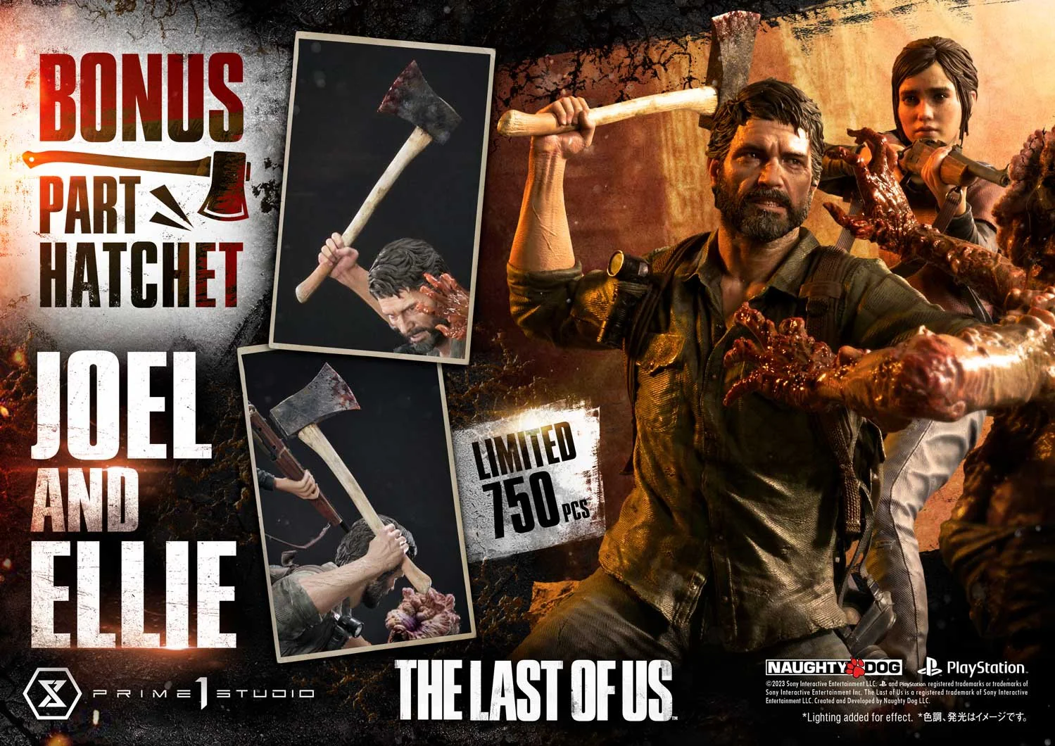 Ultimate Premium Masterline The Last of Us Part I Joel & Ellie Deluxe Bonus Version Statue by Prime 1 Studio - Image 4