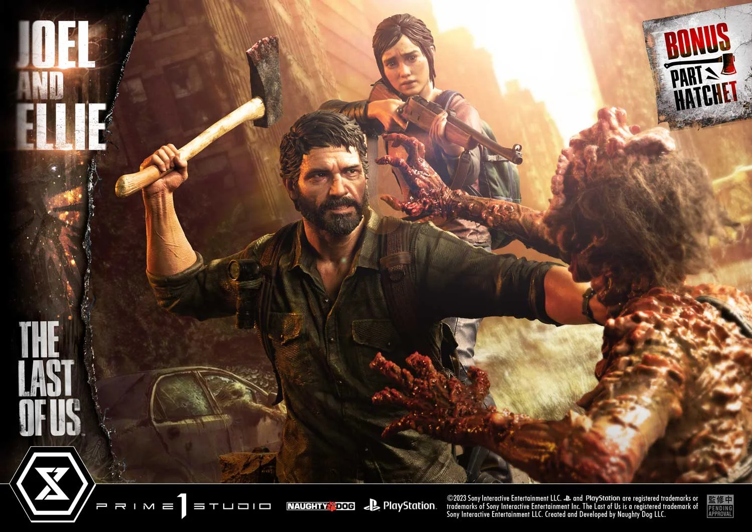 Ultimate Premium Masterline The Last of Us Part I Joel & Ellie Deluxe Bonus Version Statue by Prime 1 Studio - Image 5