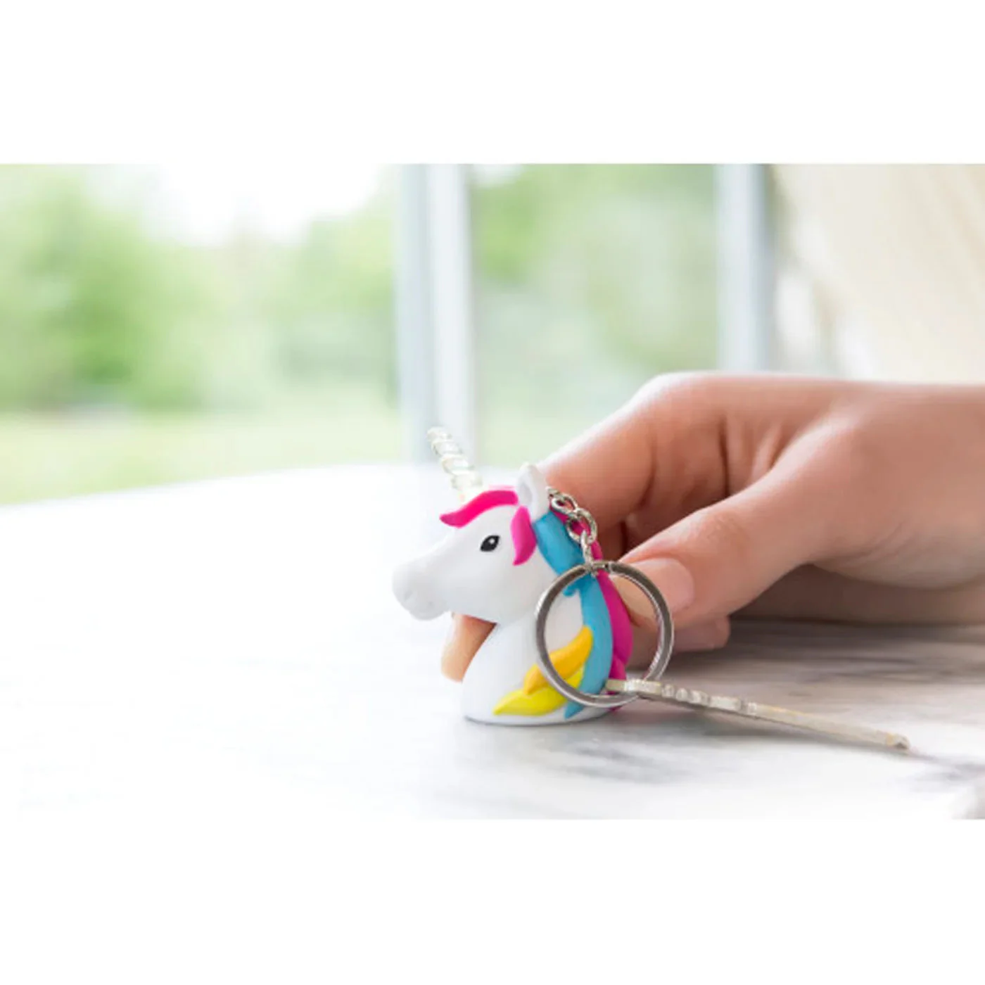 Unicorn Led Keychain