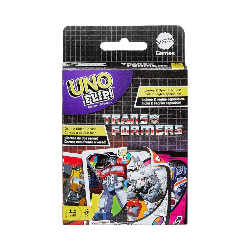 Uno Uno Flip Transformers Tabletop by Mattel