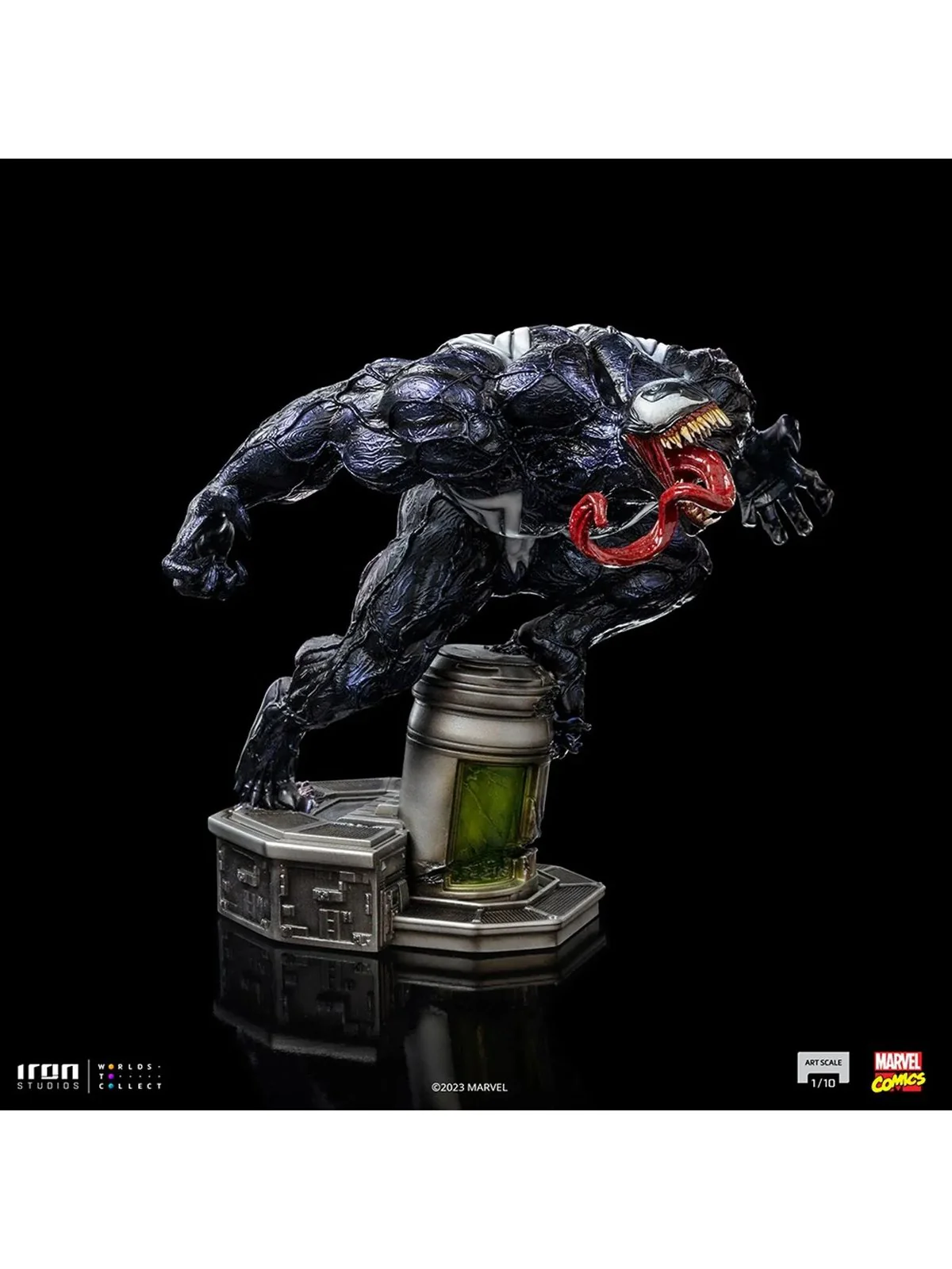 Marvel VENOM - SPIDER-MAN VS VILLAINS - ART SCALE 1/10 By Iron Studios - Image 4