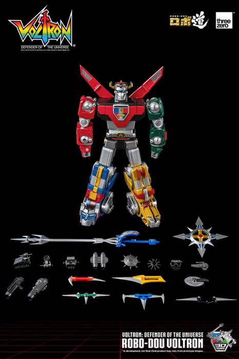 Voltron: Defender of the Universe Robo-Dou Voltron 10” Action Figure by Threezero - Image 5