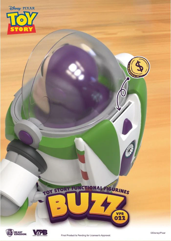 Toy Story Functional Figurines : Buzz VPB-022 By Beast Kingdom - Image 3