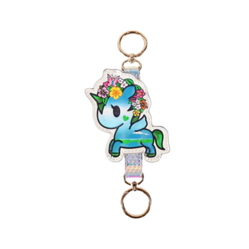 Watercolor Paradise Gaia Keychain Multi By Tokidoki