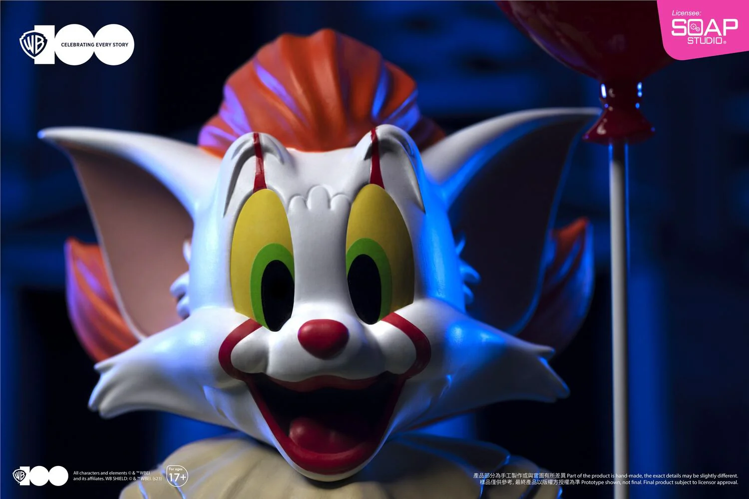 Warner Bros. 100th Anniversary Tom and Jerry IT ver. Statue By SOAP STUDIO - Image 4
