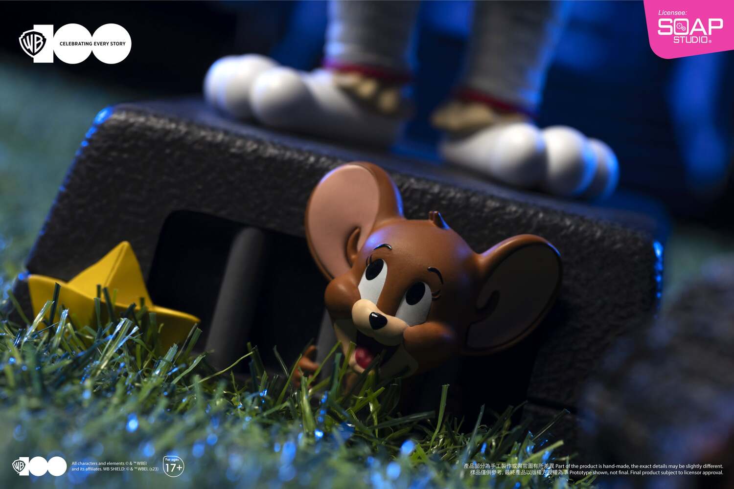 Warner Bros. 100th Anniversary Tom and Jerry IT ver. Statue By SOAP STUDIO - Image 5