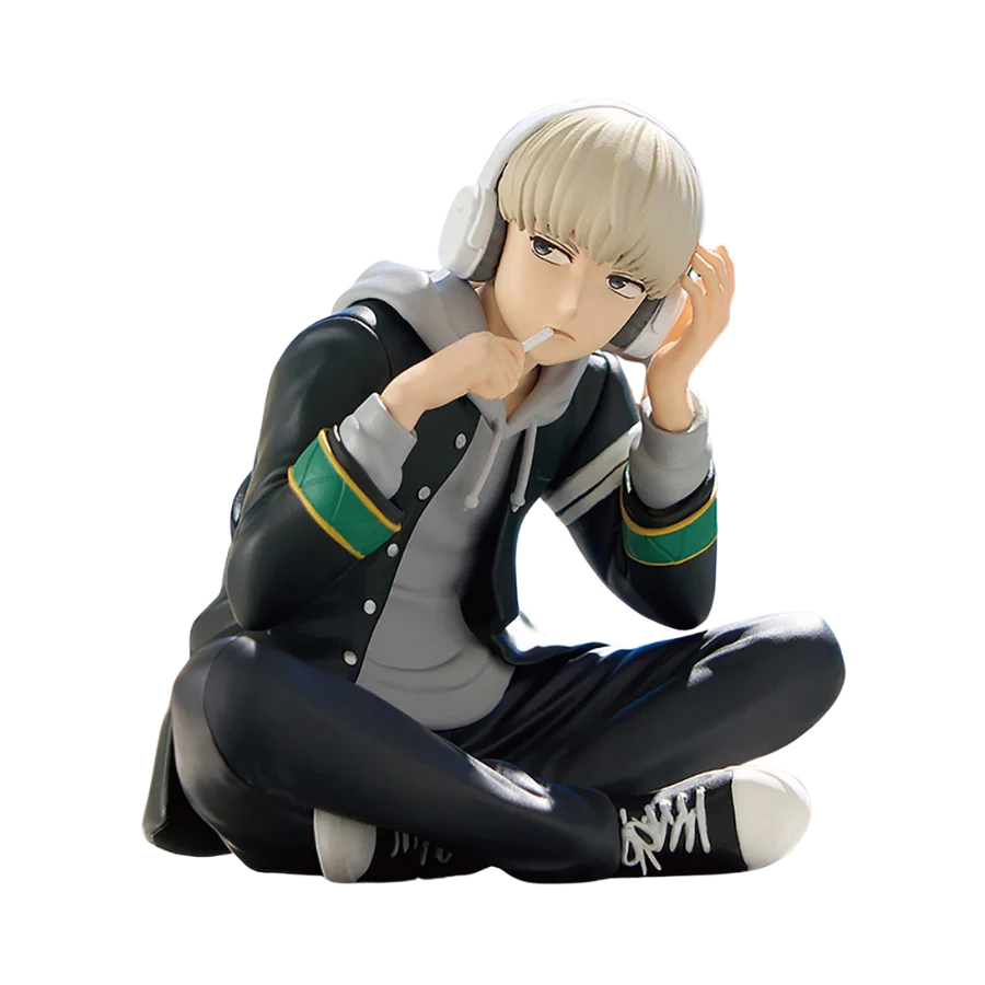 WIND BREAKER SITTING KAJI REN FIGURE Chatting time! FIGURE By Banpresto