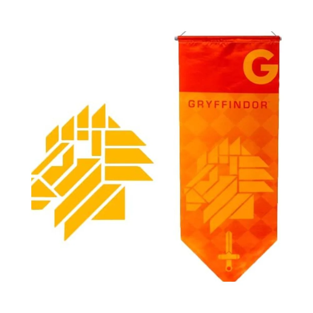 Wizarding World- Gryffindor Pennant Sword Cut