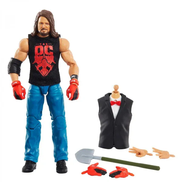 WWE Wrestle Mania Elite 2022 AJ Styles Action Figure - Image 2