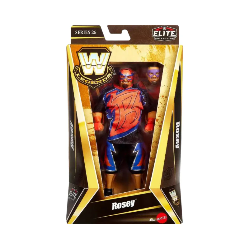 WWE Wwe Legends Figure Rosey Toys by Mattel - Image 2